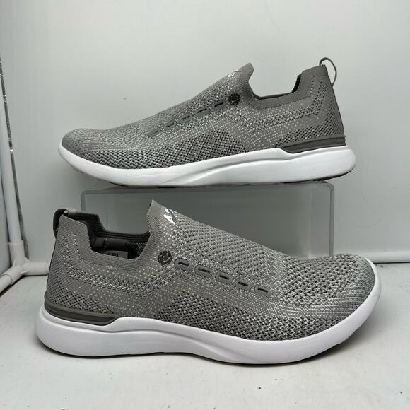APL Athletic Propulsion Labs Shoes Womens 9.5 Techloom Breeze Silver - Picture 1 of 8